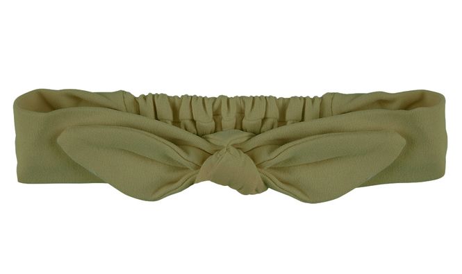 Hovedbilde Olivengrønn hårbånd i sweatshirt stoff