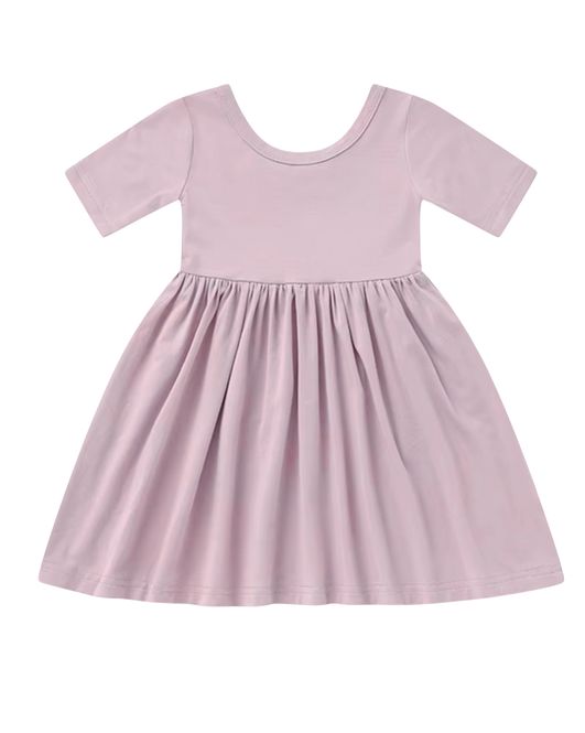 Hovedbilde Støvrosa nattkjole i bambus