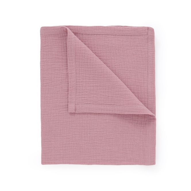 Hovedbilde Koseklut/gulpeklut i plomme muslin - økologisk ...